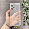 قاب گوشی Redmi Note 12 Pro Plus 5G - Redmi Note 12 Explorer شیائومی پشت طلقی HARD سخت شیشه ای شفاف محافظ لنزدار کپسولی بی رنگ کد 56272