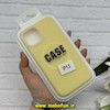قاب گوشی iPhone 13 - iPhone 14 آیفون سیلیکونی پاستیلی اورجینال Case پاک کنی مگ سیف دار MagSafe داخل مخملی درجه یک زرد کد 56638