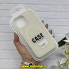 قاب گوشی iPhone 16 Pro Max آیفون سیلیکونی پاستیلی اورجینال Case پاک کنی مگ سیف دار MagSafe داخل مخملی درجه یک کرم کد 56665