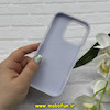 قاب گوشی iPhone 16 Pro آیفون سیلیکونی پاستیلی اورجینال Case پاک کنی مگ سیف دار MagSafe داخل مخملی درجه یک یاسی کد 56655