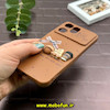 قاب گوشی Redmi 13C - Poco C65 شیائومی سیلیکونی ژله ای فانتزی عروسکی برجسته طرح Coffee محافظ لنزدار قهوه ای کد 56968