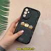 قاب گوشی Galaxy A15 سامسونگ ژله ای سولید SOLID منحنی سه بعدی برجسته عروسکی Friends خرسی تدی محافظ لنز دار مشکی کد 57098