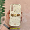 قاب گوشی Galaxy A25 سامسونگ ژله ای سولید SOLID منحنی سه بعدی برجسته عروسکی Friends خرسی تدی محافظ لنز دار سفید کد 57101