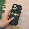 قاب گوشی Redmi Note 12 4G شیائومی ژله ای سولید SOLID منحنی سه بعدی برجسته عروسکی Friends خرسی تدی محافظ لنز دار مشکی کد 57127