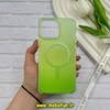 قاب گوشی iPhone 13 Pro Max آیفون طلقی HARD اورجینال Mobile Case کرومی ایربگ دار مگ سیف دار سبز کد 57140