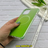 قاب گوشی iPhone 13 Pro Max آیفون طلقی HARD اورجینال Mobile Case کرومی ایربگ دار مگ سیف دار سبز کد 57140