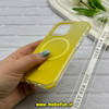 قاب گوشی iPhone 13 Pro آیفون طلقی HARD اورجینال Mobile Case کرومی ایربگ دار مگ سیف دار زرد کد 57135