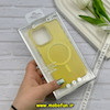 قاب گوشی iPhone 13 Pro آیفون طلقی HARD اورجینال Mobile Case کرومی ایربگ دار مگ سیف دار زرد کد 57135