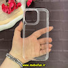قاب گوشی iPhone 14 Pro Max آیفون اورجینال آرمور ARMOR طرح طلقی شیشه ای شفاف دکمه کرومی کد 57156