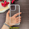 قاب گوشی iPhone 16 Pro Max آیفون اورجینال آرمور ARMOR طرح طلقی شیشه ای شفاف دکمه کرومی کد E8-57161