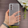قاب گوشی Galaxy A26 سامسونگ ژله ای شفاف بی رنگ SPACE ایربگ دار محافظ لنز دار کد 57166