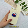 قاب گوشی iPhone 13 Pro Max آیفون سیلیکونی توسکا برفی عروسکی برجسته میم کرم کد 57193