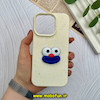 قاب گوشی iPhone 15 Pro آیفون سیلیکونی توسکا برفی عروسکی برجسته میم کرم کد 57209