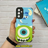 قاب گوشی Galaxy A15 سامسونگ کبریتی چرمی اورجینال Unique Case محافظ لنزدار کپسولی سالیوان و مایک کد 57229