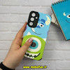 قاب گوشی Galaxy A55 سامسونگ کبریتی چرمی اورجینال Unique Case محافظ لنزدار کپسولی سالیوان و مایک کد 57261