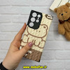 قاب گوشی Galaxy S23 Ultra سامسونگ کبریتی چرمی اورجینال Unique Case محافظ لنزدار کپسولی تدی کد 57346