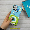 قاب گوشی iPhone 12 Pro Max آیفون کبریتی چرمی اورجینال Unique Case محافظ لنزدار کپسولی سالیوان و مایک کد 57281