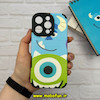 قاب گوشی iPhone 16 Pro آیفون کبریتی چرمی اورجینال Unique Case محافظ لنزدار کپسولی سالیوان و مایک کد 57310