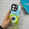قاب گوشی Redmi Note 13 4G شیائومی کبریتی چرمی اورجینال Unique Case محافظ لنزدار کپسولی سالیوان و مایک کد 57329