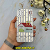 قاب گوشی iPhone X - iPhone XS آیفون چاپ فانتزی درجه یک So CooL محافظ لنز دار کرومی طرح Home کد 57702