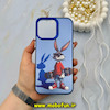 قاب گوشی iPhone 15 Pro Max آیفون K-DOO کی دو فانتزی طرح خرگوش کیوت کد 57453