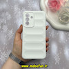 قاب گوشی Galaxy A26 سامسونگ سیلیکونی پافر PC زیر بسته محافظ لنز دار سفید کد 57878