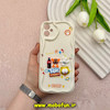 قاب گوشی Galaxy A05 سامسونگ ژله ای سولید SOLID منحنی سه بعدی برجسته عروسکی TOY STORY محافظ لنز دار کرم کد 57796