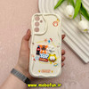 قاب گوشی Galaxy A05S سامسونگ ژله ای سولید SOLID منحنی سه بعدی برجسته عروسکی TOY STORY محافظ لنز دار کرم کد 57798