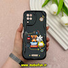 قاب گوشی Galaxy A12 - Galaxy M12 سامسونگ ژله ای سولید SOLID منحنی سه بعدی برجسته عروسکی TOY STORY محافظ لنز دار مشکی کد 57803