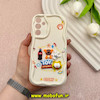 قاب گوشی Galaxy A15 سامسونگ ژله ای سولید SOLID منحنی سه بعدی برجسته عروسکی TOY STORY محافظ لنز دار کرم کد 57809