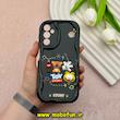 قاب گوشی Galaxy A24 سامسونگ ژله ای سولید SOLID منحنی سه بعدی برجسته عروسکی TOY STORY محافظ لنز دار مشکی کد 57817