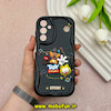 قاب گوشی Galaxy A25 سامسونگ ژله ای سولید SOLID منحنی سه بعدی برجسته عروسکی TOY STORY محافظ لنز دار مشکی کد 57819