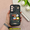 قاب گوشی Galaxy A35 سامسونگ ژله ای سولید SOLID منحنی سه بعدی برجسته عروسکی TOY STORY محافظ لنز دار مشکی کد 57826