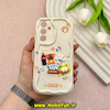 قاب گوشی Galaxy A54 سامسونگ ژله ای سولید SOLID منحنی سه بعدی برجسته عروسکی TOY STORY محافظ لنز دار کرم کد 57835