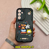 قاب گوشی Galaxy A55 سامسونگ ژله ای سولید SOLID منحنی سه بعدی برجسته عروسکی TOY STORY محافظ لنز دار مشکی کد 57836