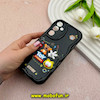 قاب گوشی Galaxy A55 سامسونگ ژله ای سولید SOLID منحنی سه بعدی برجسته عروسکی TOY STORY محافظ لنز دار مشکی کد 57836