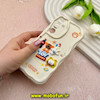 قاب گوشی Galaxy A55 سامسونگ ژله ای سولید SOLID منحنی سه بعدی برجسته عروسکی TOY STORY محافظ لنز دار کرم کد 57837