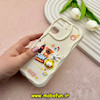قاب گوشی Redmi 13C - Poco C65 شیائومی ژله ای سولید SOLID منحنی سه بعدی برجسته عروسکی TOY STORY محافظ لنز دار کرم کد 57844