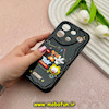 قاب گوشی Redmi Note 13 4G شیائومی ژله ای سولید SOLID منحنی سه بعدی برجسته عروسکی TOY STORY محافظ لنز دار مشکی کد 57865