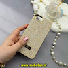 قاب گوشی iPhone 7 - iPhone 8 - iPhone SE 2020 - iPhone SE 2022 آیفون نگین دار سواروسکی پلاک فلزی اورجینال محافظ لنز دار طلایی کد 57940