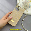 قاب گوشی iPhone 15 آیفون نگین دار سواروسکی پلاک فلزی اورجینال محافظ لنز دار طلایی کد 57951