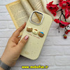 قاب گوشی iPhone 16 Pro Max آیفون سیلیکونی فانتزی برجسته لنز کرومی لاکچری طرح Lucky everyday کرم کد 57390