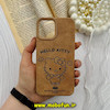 قاب گوشی iPhone 12 - iPhone 12 Pro آیفون جیر فانتزی اورجینال ایربگ دار Creative Case عسلی کد 58280