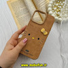 قاب گوشی iPhone 16 Pro Max آیفون جیر فانتزی اورجینال ایربگ دار Creative Case عسلی کد 58304
