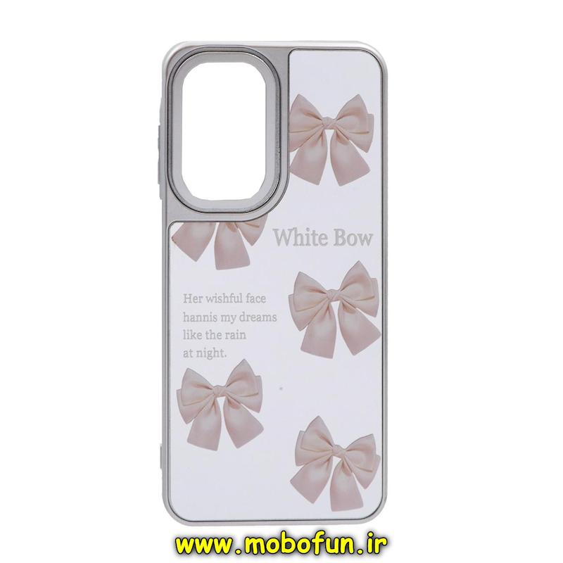 قاب گوشی Galaxy A26 سامسونگ اورجینال فانتزی سخت آینه ای ایربگ دار طرح پاپیون کیوت کد 48193