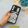 قاب گوشی Galaxy S23 FE سامسونگ اورجینال چرمی کلاسیک مشکی محافظ لنزدار ایربگ دار طرح سگ کد 58813