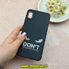 قاب گوشی Galaxy A10 سامسونگ طرح ضد ضربه هولوگرافیک چند بعدی لاکچری طرح Dont tuch my phone کد 58844