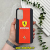 قاب گوشی Galaxy A16 سامسونگ هارد Hard چاپی درجه یک Car Design طرح اسپرت Ferrari مشکی کد 57735