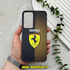 قاب گوشی Galaxy A56 سامسونگ هارد Hard چاپی درجه یک Car Design طرح اسپرت Ferrari مشکی کد 57758