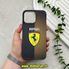 قاب گوشی iPhone 16 Pro Max آیفون هارد Hard چاپی درجه یک Car Design طرح اسپرت Ferrari مشکی کد 57774
